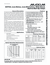 DataSheet MAX4478 pdf